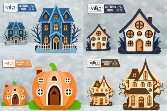 Download Halloween House SVG Laser Craft BUNDLE - Premium Bundle